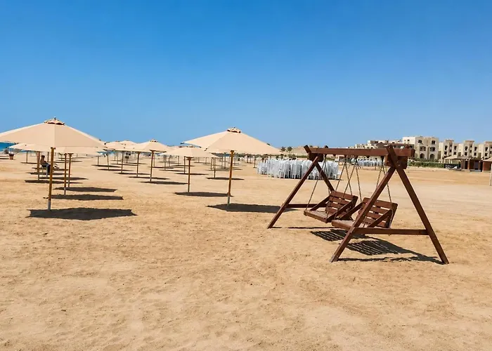 Apartman Spacious Duplex With Private Roof, Blumar El Sokhna, Families Only *